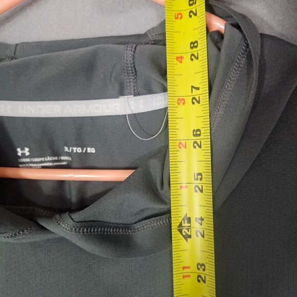 Under Armor Loose Fit Rash Guard Women's XL Camo Hooded Swim Shirt - Picture 6 of 6